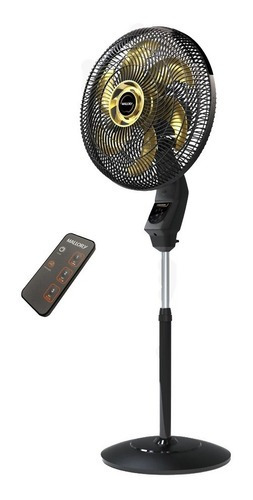 Ventilador Mallory Coluna Chronos Dourado - 220v