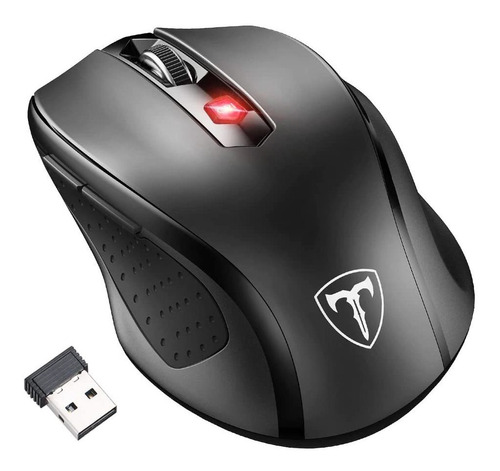 Victsing  slim Y Silenciosa Mouse Inalámbrico Con Nano Rece