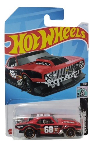 Custom 68 Camaro Hot Wheels  Hw Modified  2024