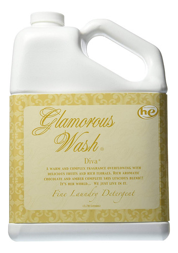 Tyler Glam Wash - Detergente Para Ropa Sucia De Galon, Diva,