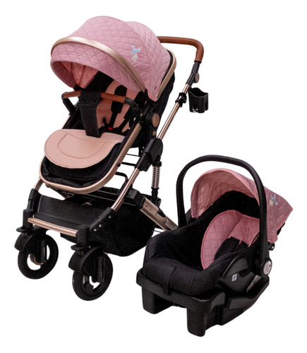 Carriola Travel System Starkids Galaxis Portabebé Para Coche