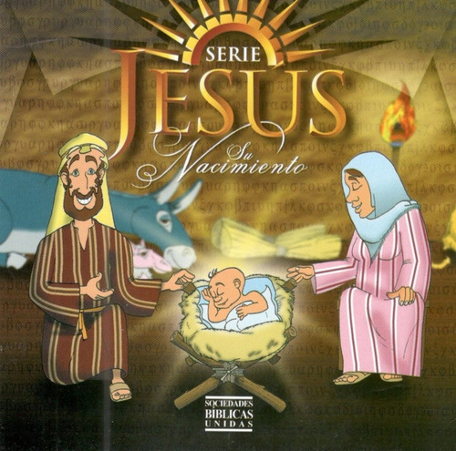 Porción Bíblica Nacimiento - Serie Jesús X 5 Unidades 