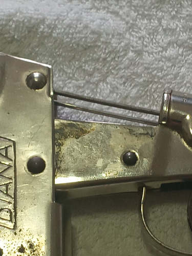 Rifle De Aire Comprimido Diana Germany Mod 1 Ver Fotos Cromo 101.6 Mm (Usado)