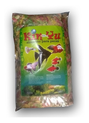 Alimento Peces  Kin Yu Basico Escamas 500 Gr