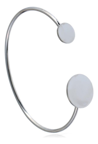 Aochee Brazalete Pequeño Y Grande Para Mujeres Y Niñas (plat