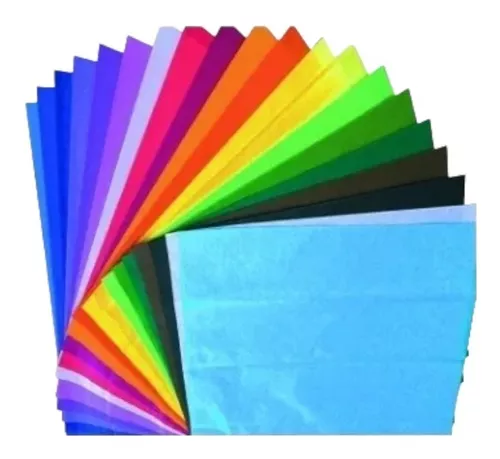 Papel Seda X10unds Colores Surtidos