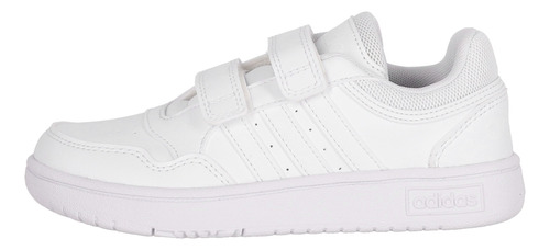 Zapatilla adidas Hoops 3.0 Niños Blanco