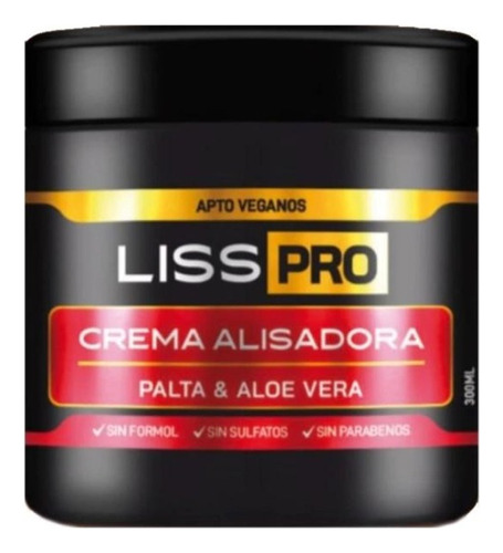 Crema Alisadora Liss Pro Fithocolor 300ml.