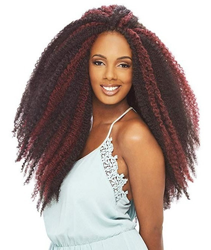 Janet Colección Afro Torcedura Trenza Marley Ganchillo Hair4