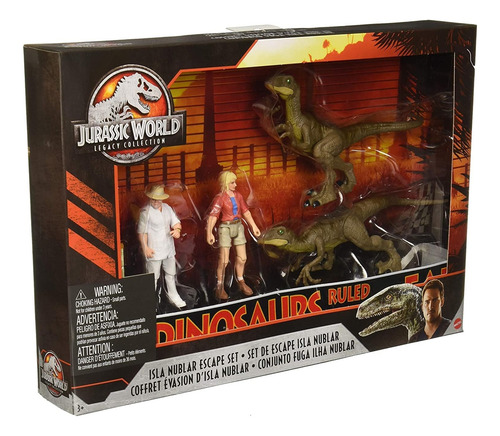 Isla Nublar Escape Set Jurassic World Legacy Multipack Nuevo