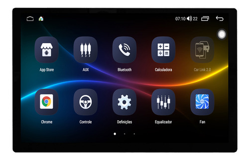 Multimídia Honda Zr-v 4+64gb 2mix Octacore Tela 2k 4g 13p