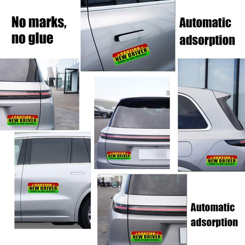 Auceli Calcomanía Reflectante Para Automóvil Con Diseño De C