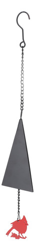 Campana De Viento Con Decoración Colgante De Hierro Con Form