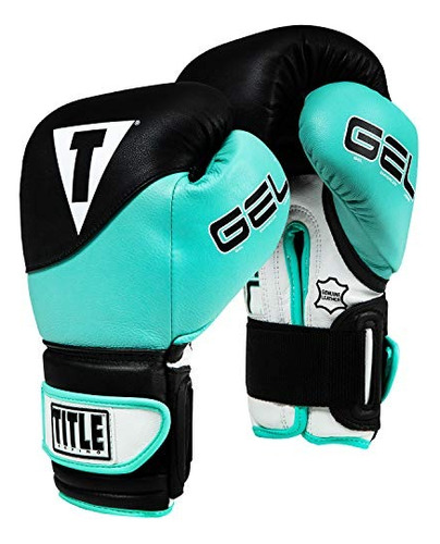 Guantes De Entrenamiento Title Gel Suspense V2t, Negro / Tu