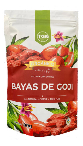 Bayas De Goji 100 Gramos