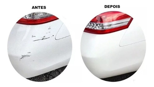Tinta De Retoque Tira Risco Carro Vw Branco Cristal Saveiro