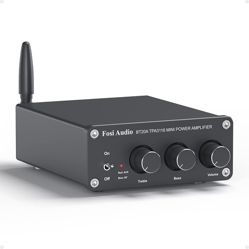 Fosi Audio Bt20a Bluetooth 5.0 Estéreo Audio 2 Canales