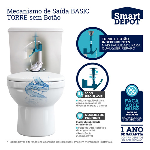 Mecanismo De Saída 6 Litros Basic