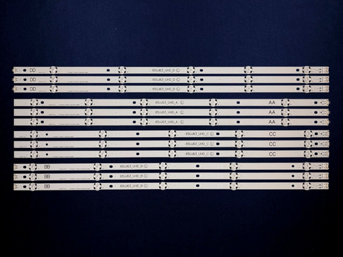 Kit Leds Para 65uj6320-ua / 65uj6320 - Aluminio, Nuevo.