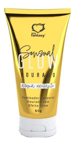 Iluminador Corporal Efeito Dourado Sexy Fantasy 60g