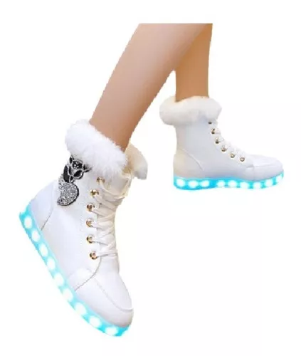 Con Luces Led Y Botas De De Terciopelo | Cuotas sin