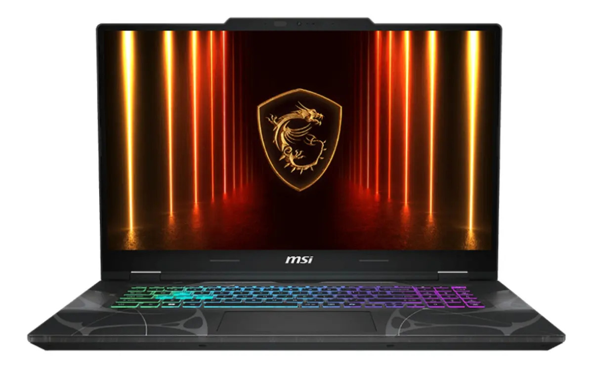 Notebook Gamer MSI Cyborg 15 con Intel Core Ultra 7 y RTX 5070 de 8 GB