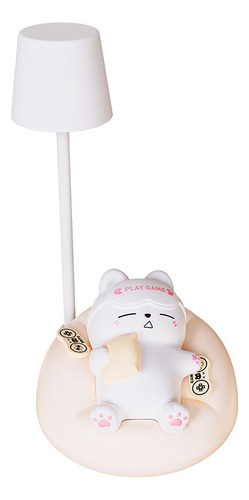 Luz Nocturna Soft Sleeping Cat Pat De 3 Velocidades