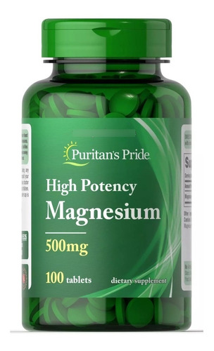 Magnesio Oxide 100 Tabletas 500mg T - Unidad a $690