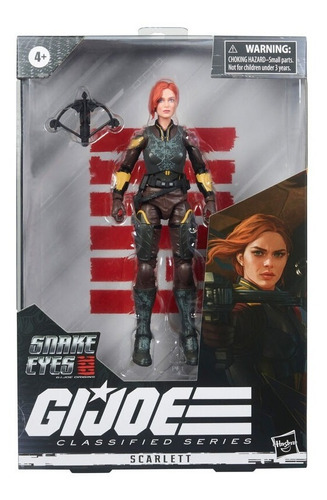 Figura De Gi-joe Scarlett Classified Series 2021 Hasbro