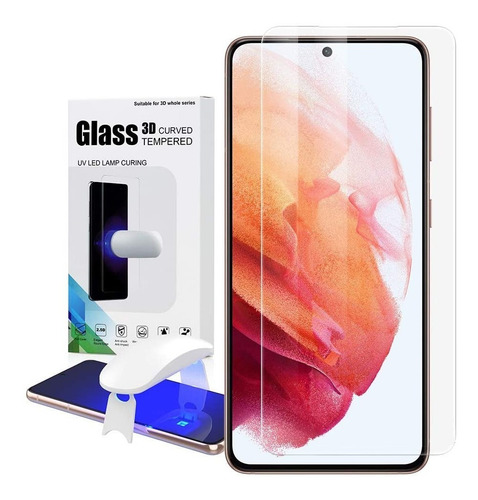 Imagen 3 de 9 de Mica Vidrio Uv Glass Galaxy S21/ Plus/ Ultra/ Note 20 Ultra