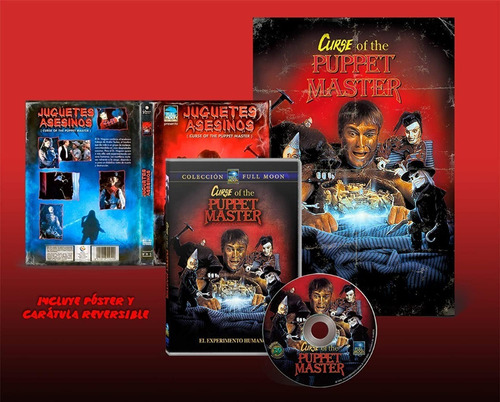 Dvd Puppet Master 6 / Curse Of The Puppet Master