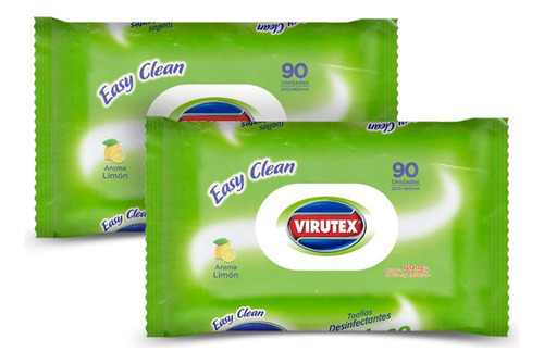 Virutex Toallas Desinfectante Multiuso 2 X 90 Unid