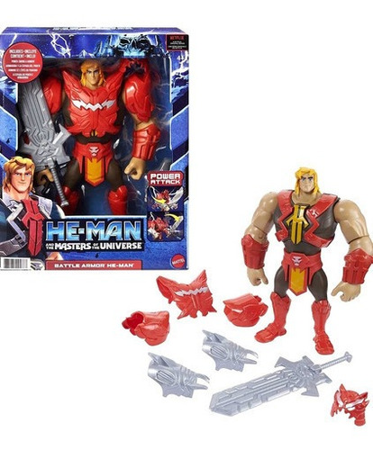 Masters Of The Universe Power Attack He-man Battle Armor