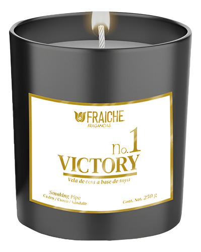 1 Velas Aromática Fraiche Victory Para Caballero Sandalo