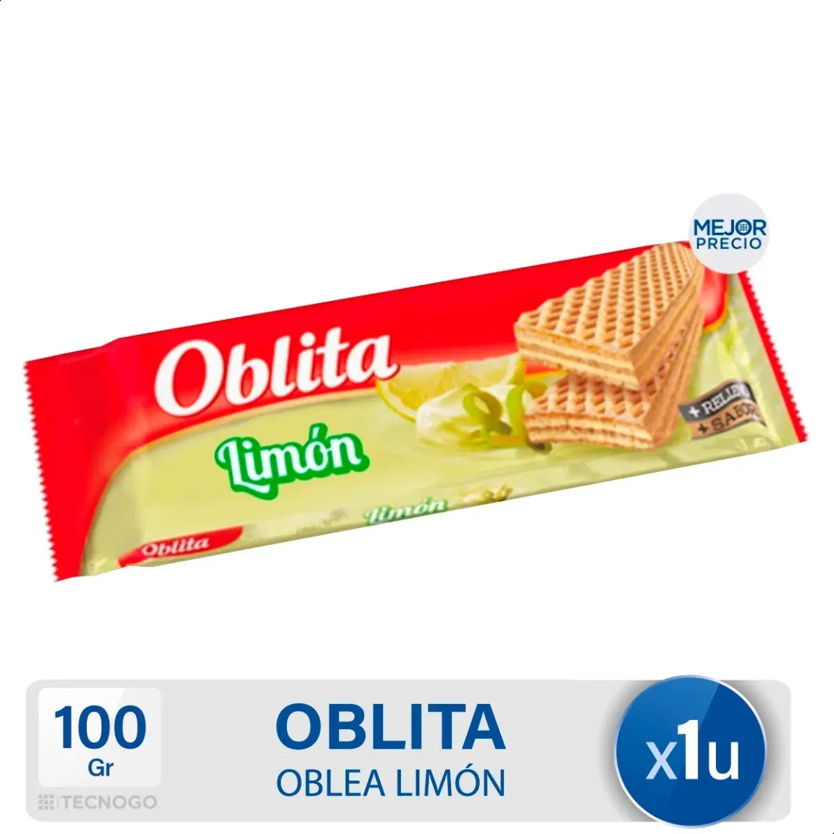 OBLEA OBLITA LIMON PQ X100G