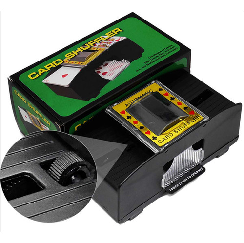 Barajador Automático De Tarjetas De Póquer, Funciona Con