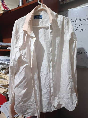 Se Vende Camisa Usada Talla M,manga Larga,puños Gemelos (Usado)