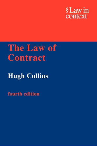 Libro: En Inglés La Ley Del Derecho Contractual En Su Contex