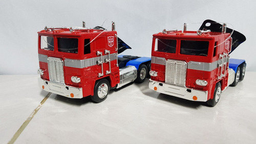 1:50 Trailer Escala Optimus Prime G1 Autobot Clásico Transfo