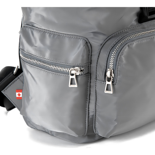 Mochila Charlotte Steel Bubba Essentials Color Gris
