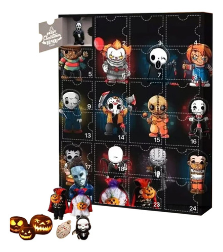 Calendario De Adviento De Figuras De Terror De Halloween 202