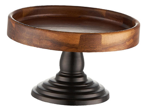De Torta Placa De Exhibición De Madera Bandeja De Madera L