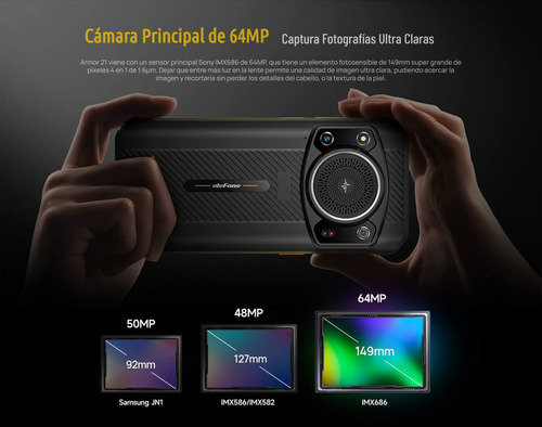 Ulefone Armor 21 Con Cámara Frontal De 16mp Y Android 13