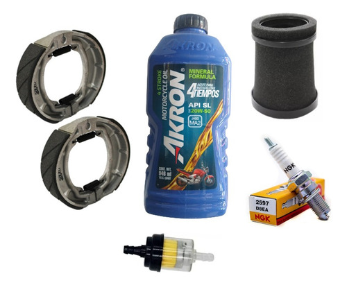 Kit Afinacion Mayor Para Motos Ft125ts  Ft150ts Rin De Aspa