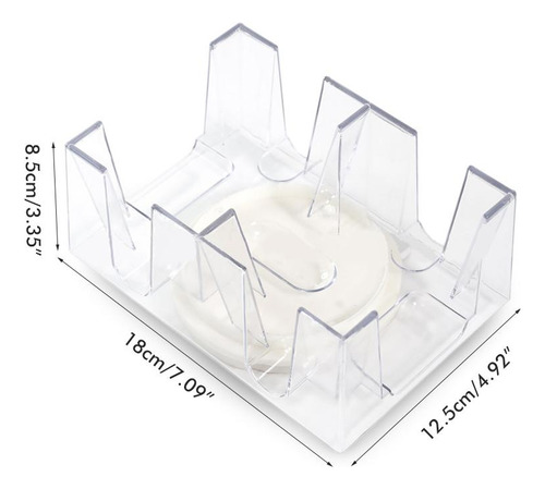 Bandeja Giratoria Para Cartas De 2 Barajas/6 Barajas, Prácti