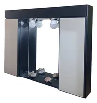 Comprar Botiquín Espejo Baño Tríptico 2luz 80cmx57cm Laqueado Wengue