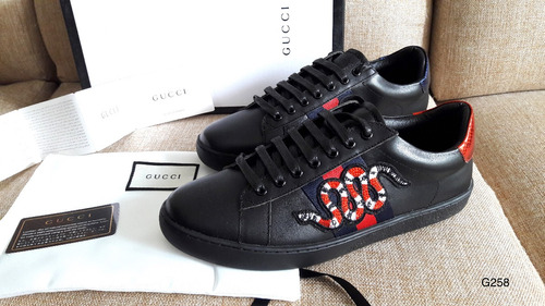 Tenis Negros Gucci Store - 1688176400