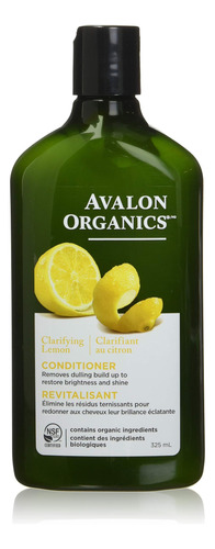 Avalon Organics Acondicionador, Limón Clarificante, 11 Onz.