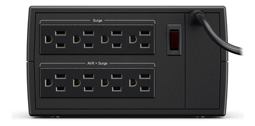 Regulador Cyberpower Cl2000vr, 2000va 8 Salidas Negro