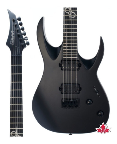 Guitarra Solar 6 Cordas Carbon Black Matte A2.6c (g2)